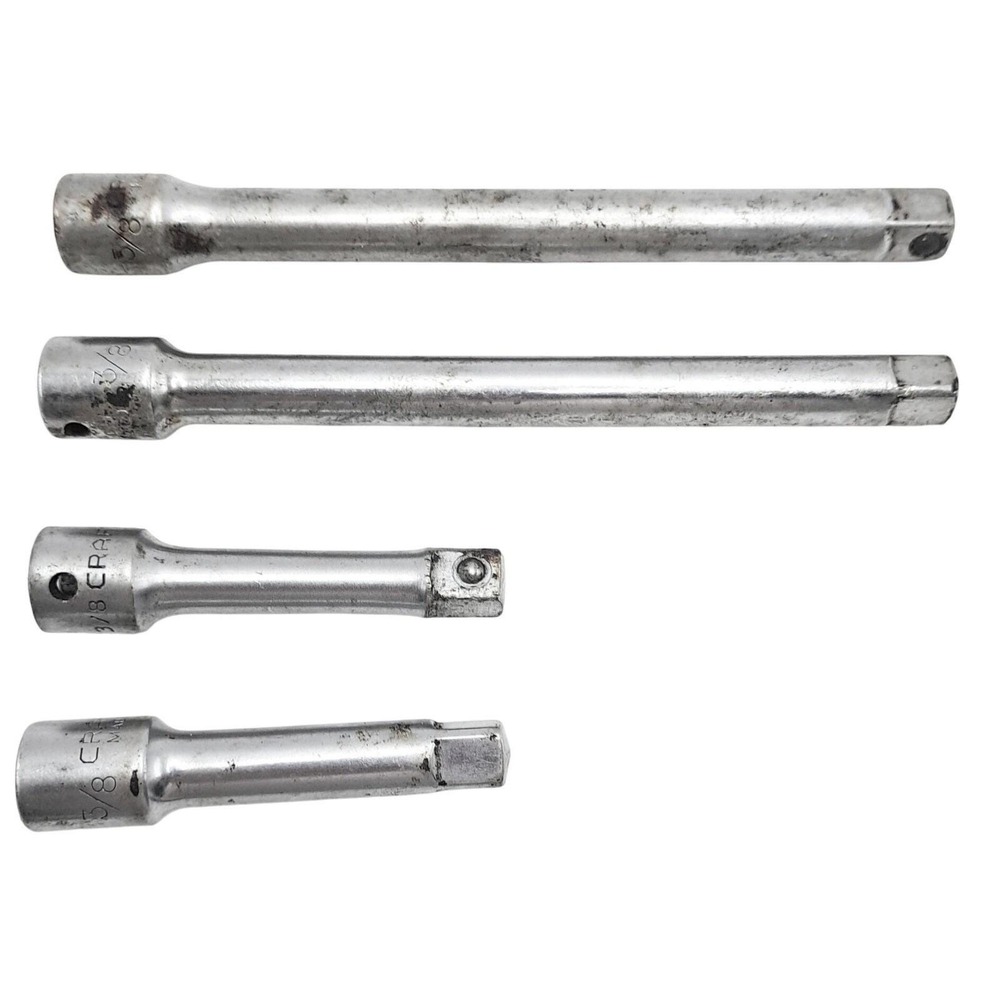 Vintage Craftsman Socket Extensions 4-Piece Set 1/2" Drive SAE Mechanic Tool